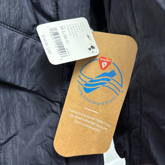 NWT Free People Billy Boxy Insulated Lightweight Black Jacket Size Med/Large - Picture 9 of 11